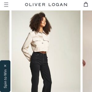 Oliver Logan Women's Black Ankle Jeans